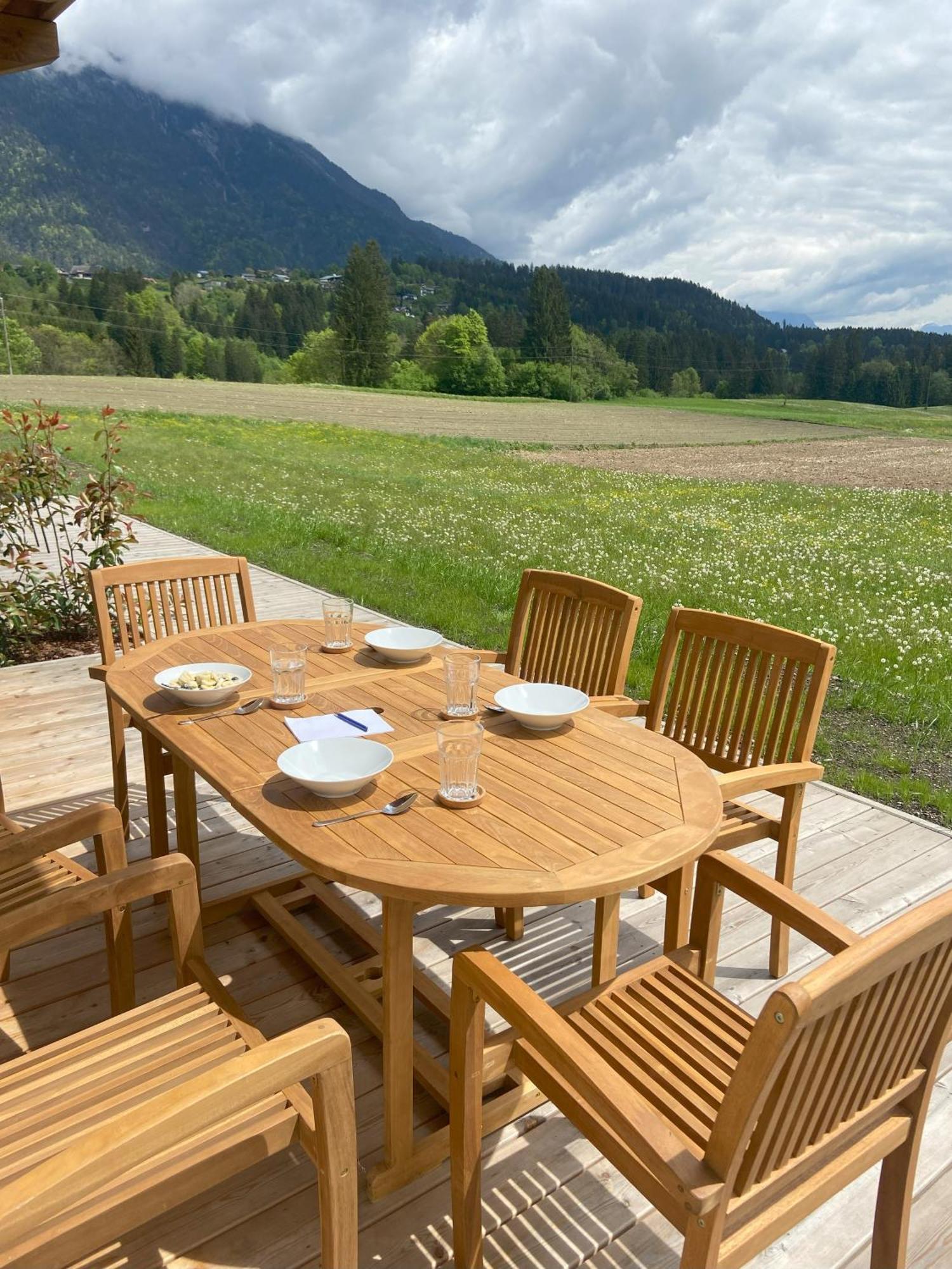 Ruheoase Zwischen Bergen Und Seen Mit Infrarotsauna Hermagor-Pressegger See Exterior photo